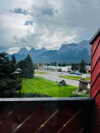 Balcony view of Three Sisters