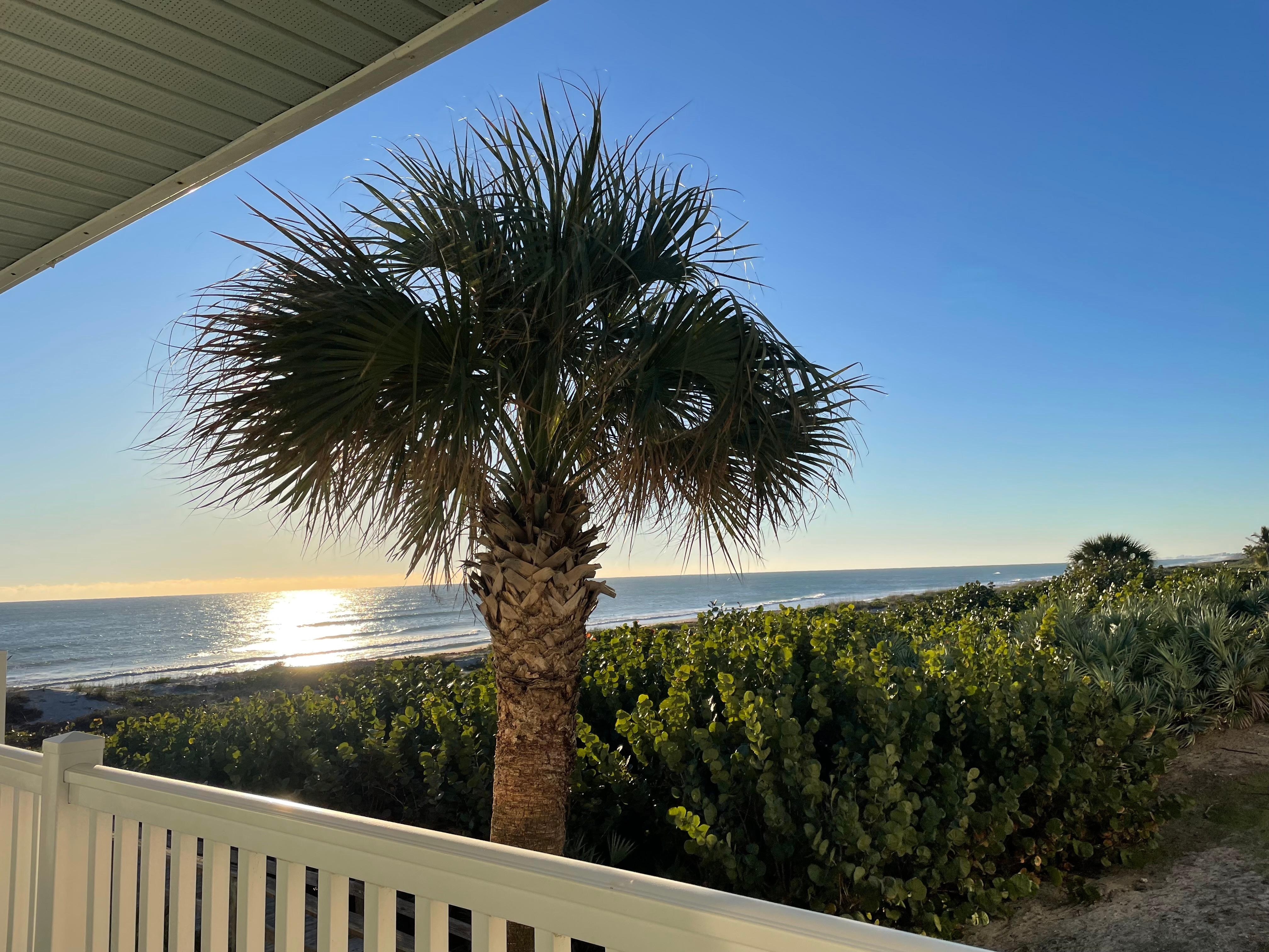  View when standing outside the door. Beautiful!