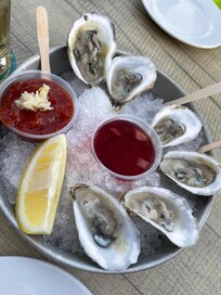 Oysters at Georges