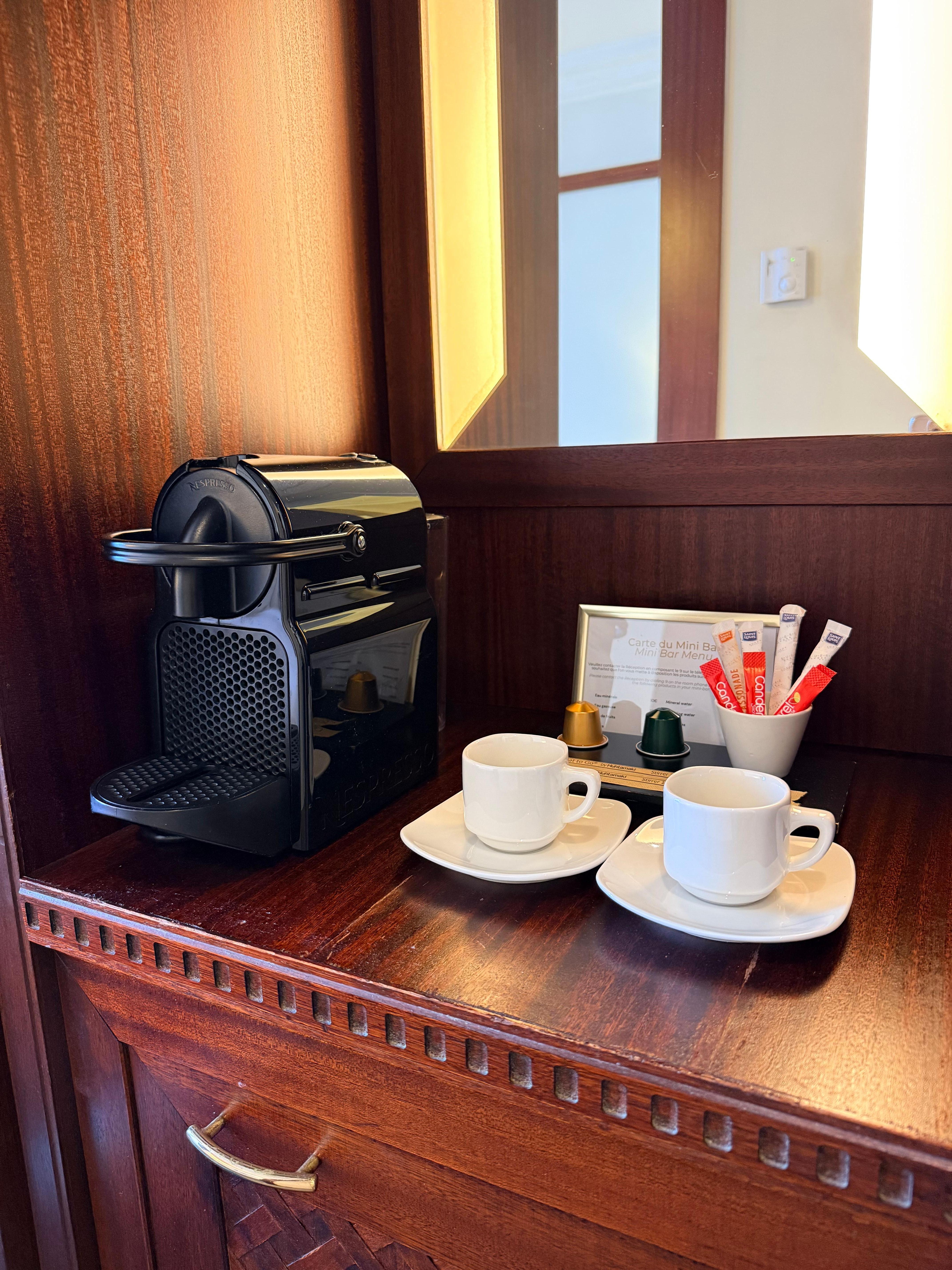 Cafetera con cápsulas 