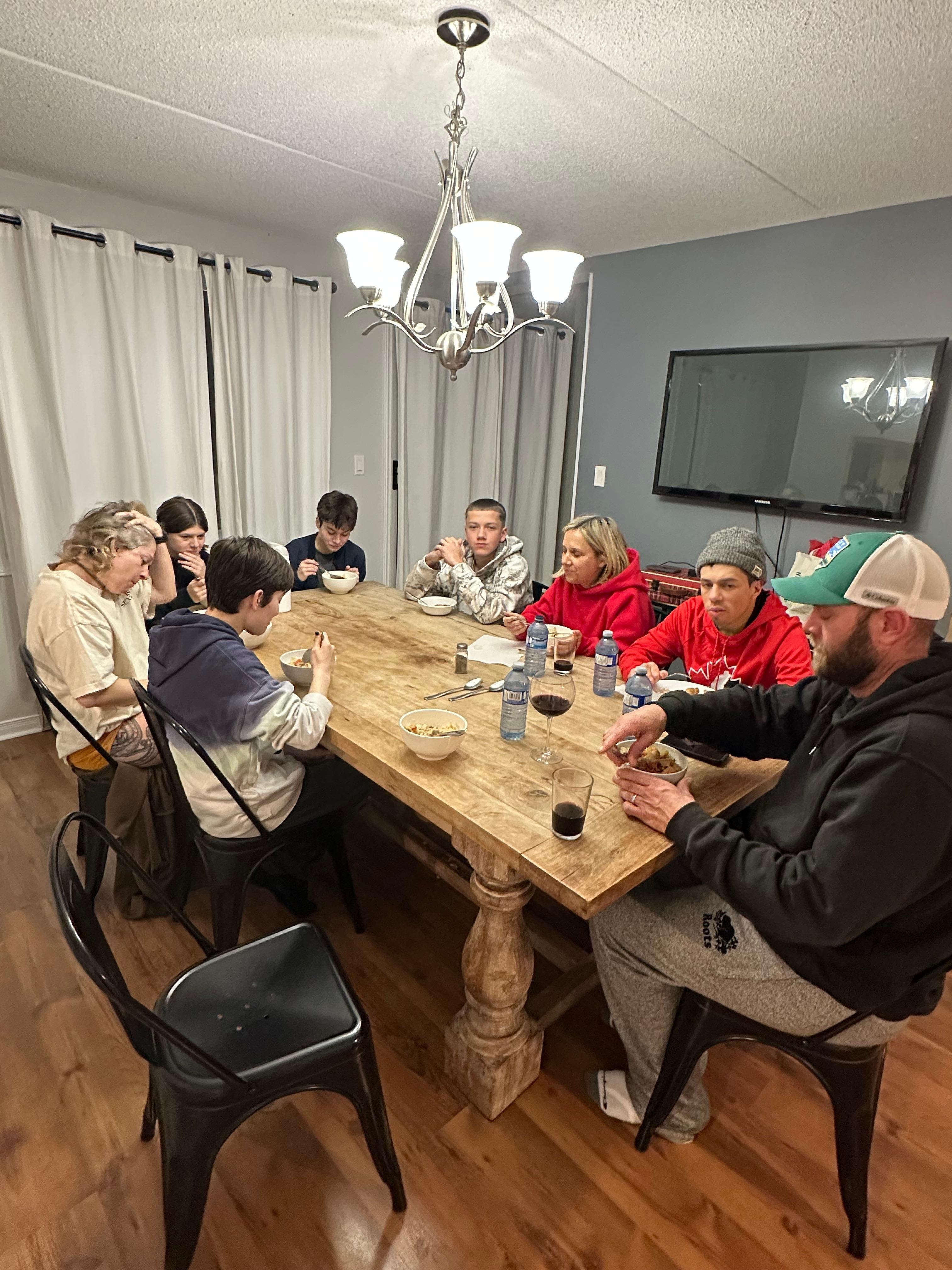 Accommodated our large group 