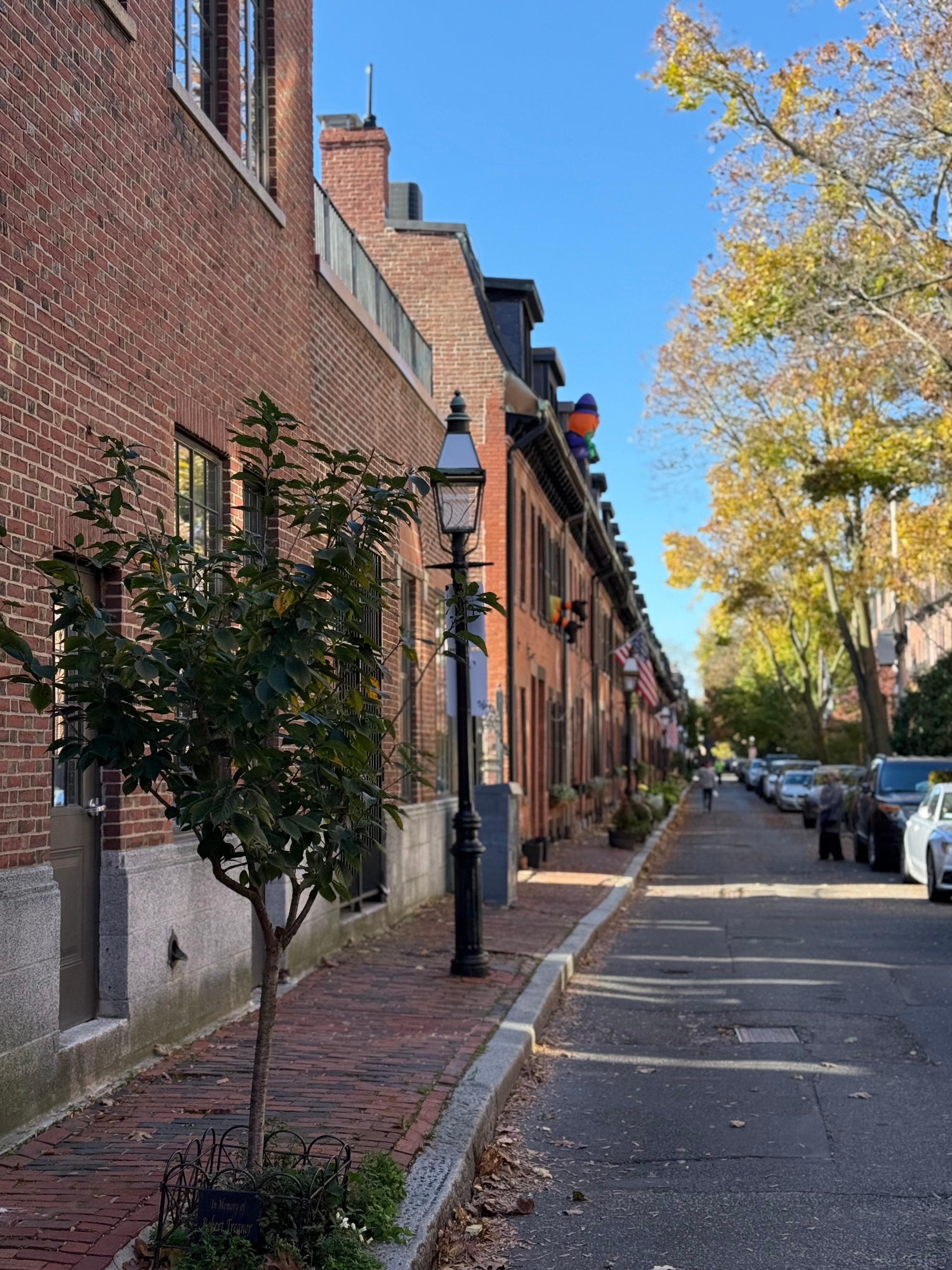 Street view.  Street side parking is for local residents only with a neighborhood parking sticker.