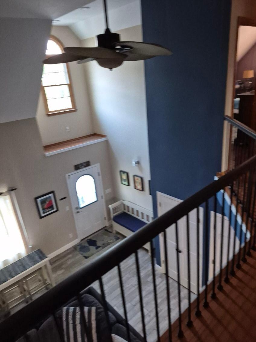 High ceilings felt so much brighter!!