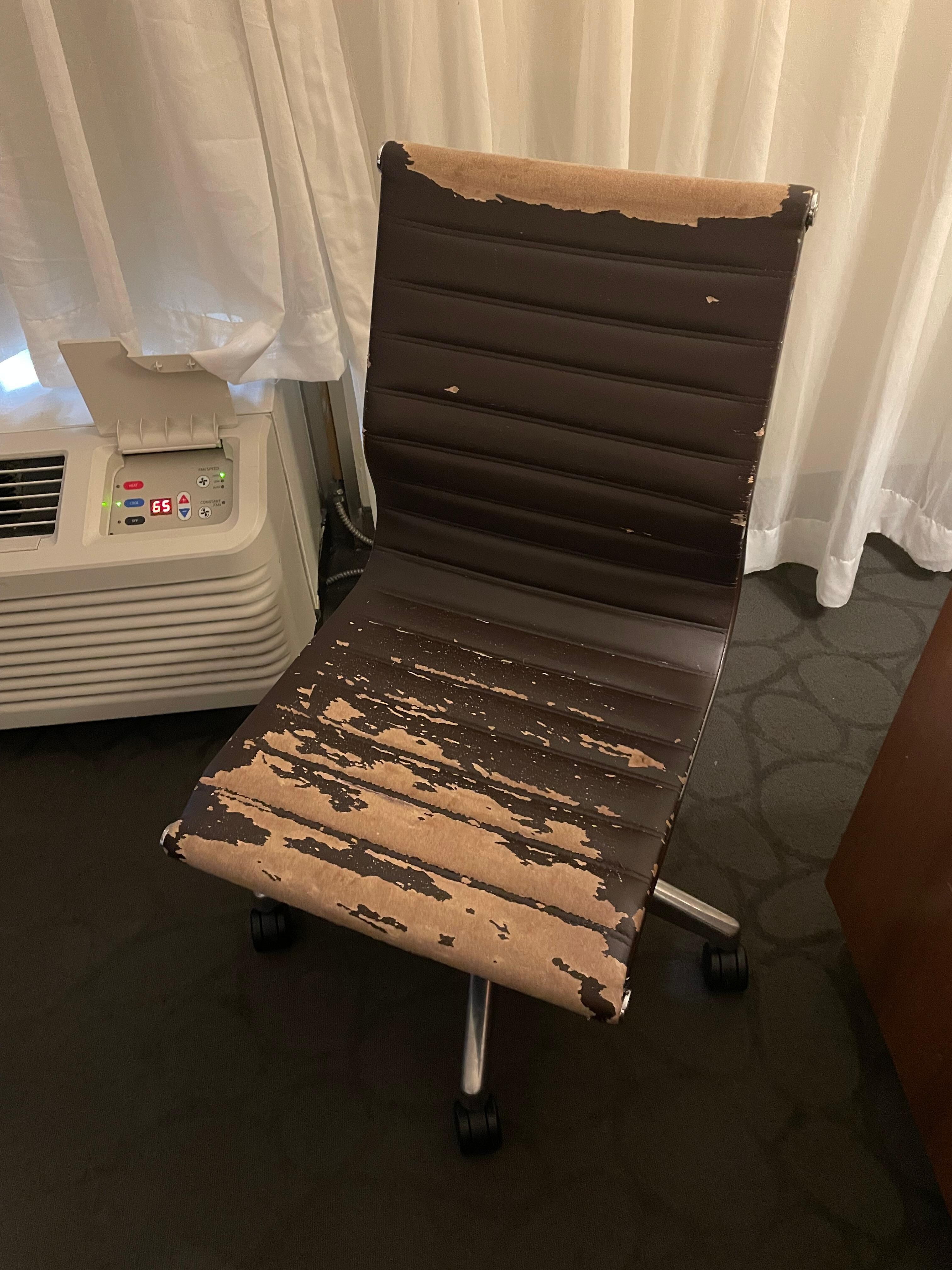 Chair is definitely a Goodwill donation