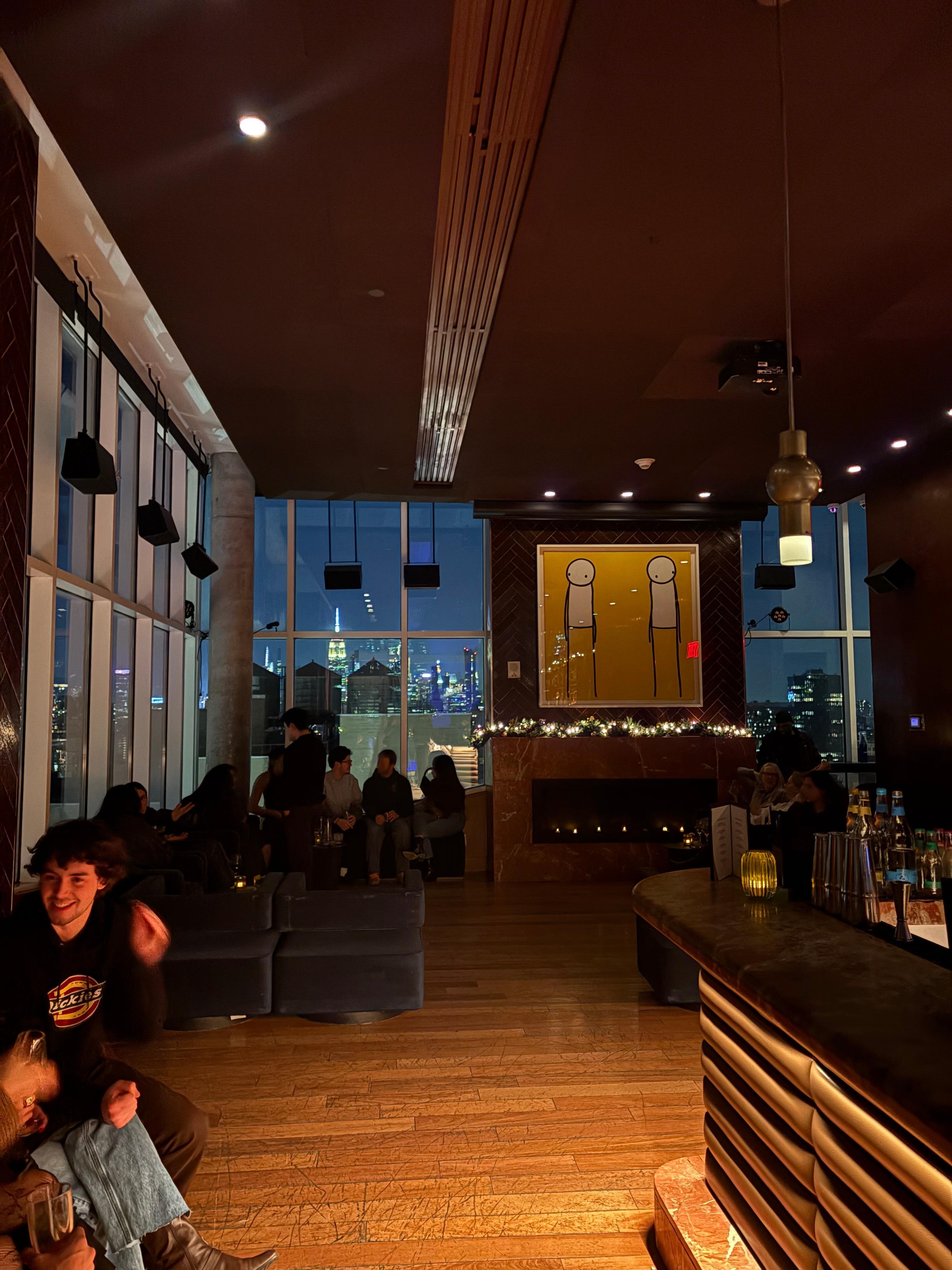 Beautiful views of the city and friendly staff