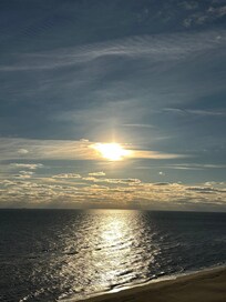 Sunrise from the balcony