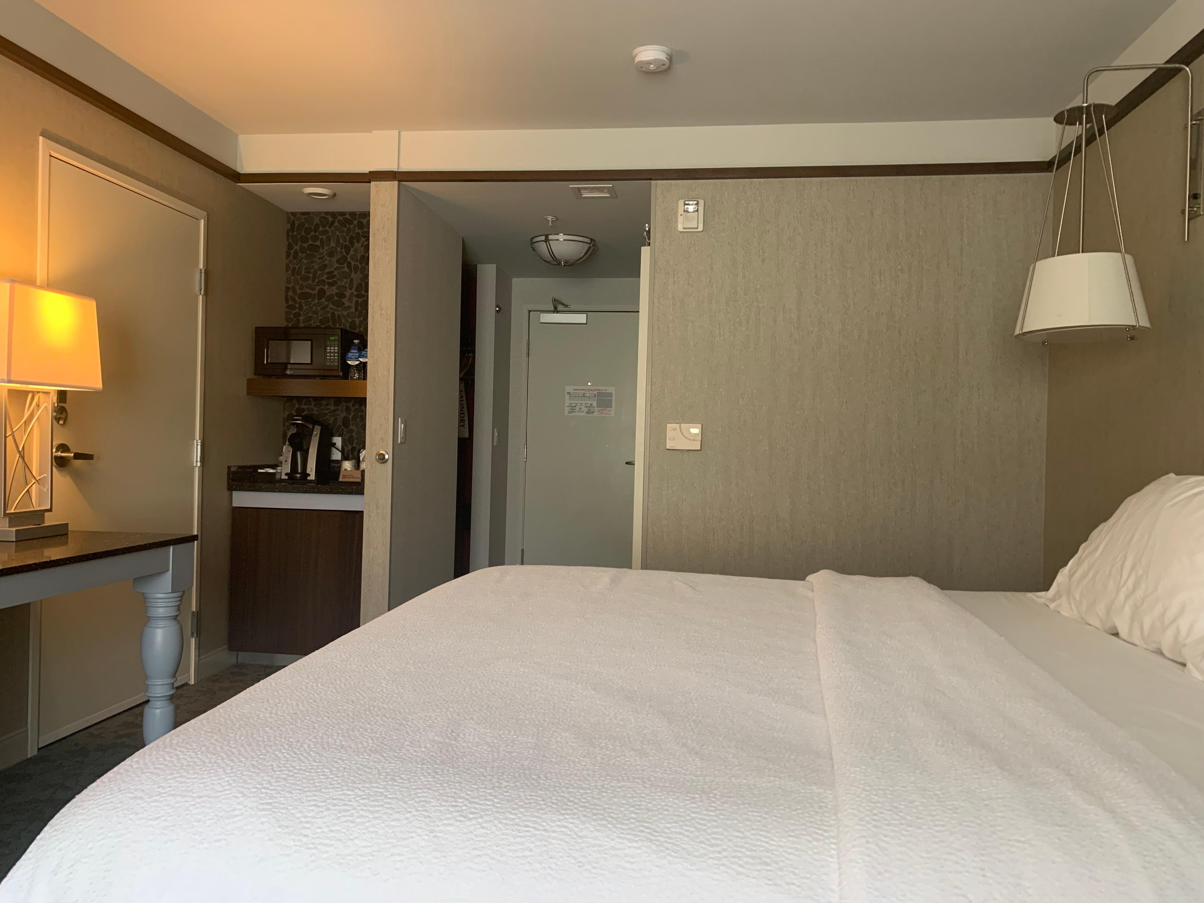 View from other side of bedroom and it’s looks so spacious