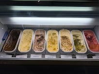 Ice cream available in the lobby
