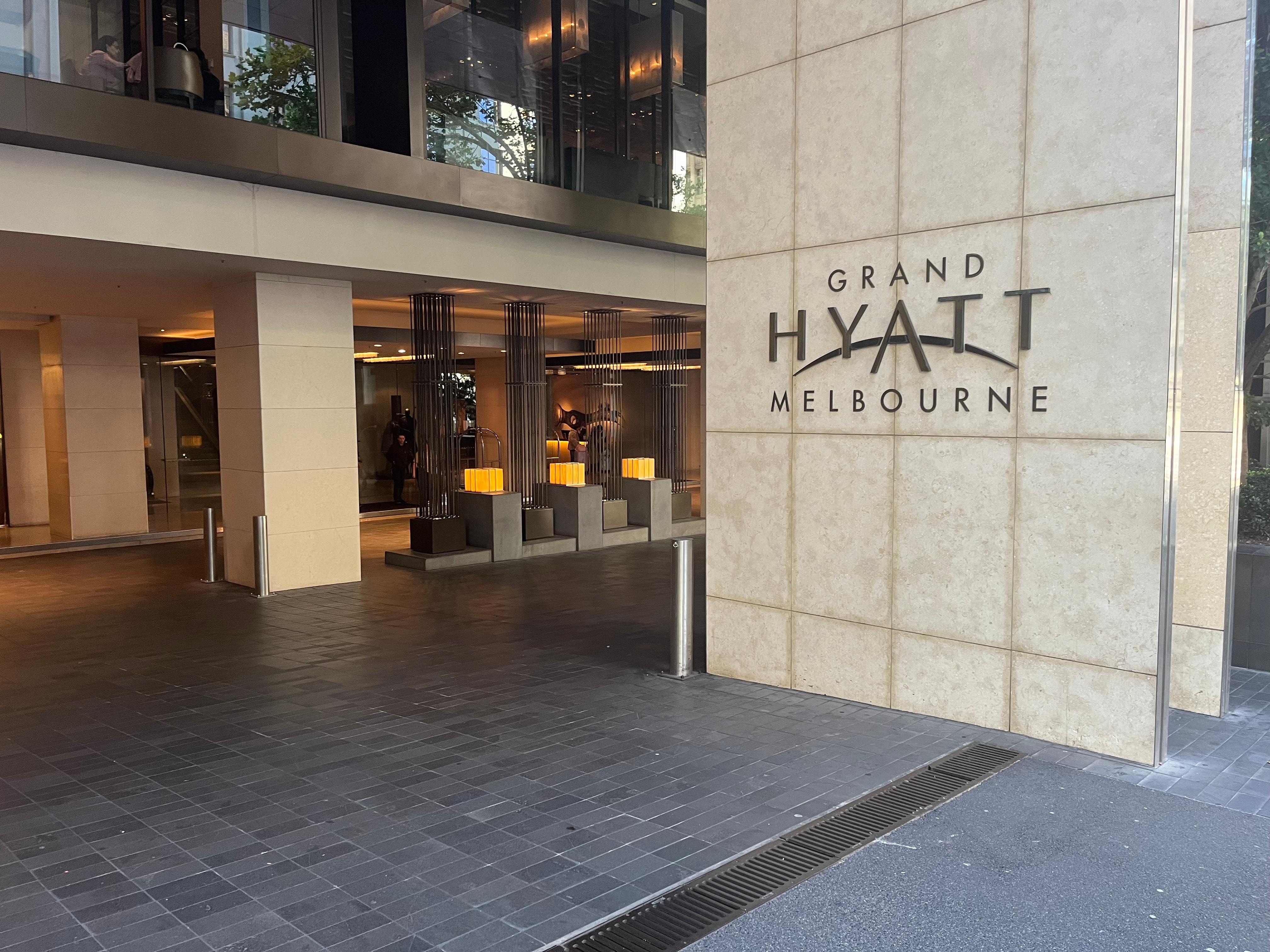 Entrance from Russell street easy for uber drop offs and pick up