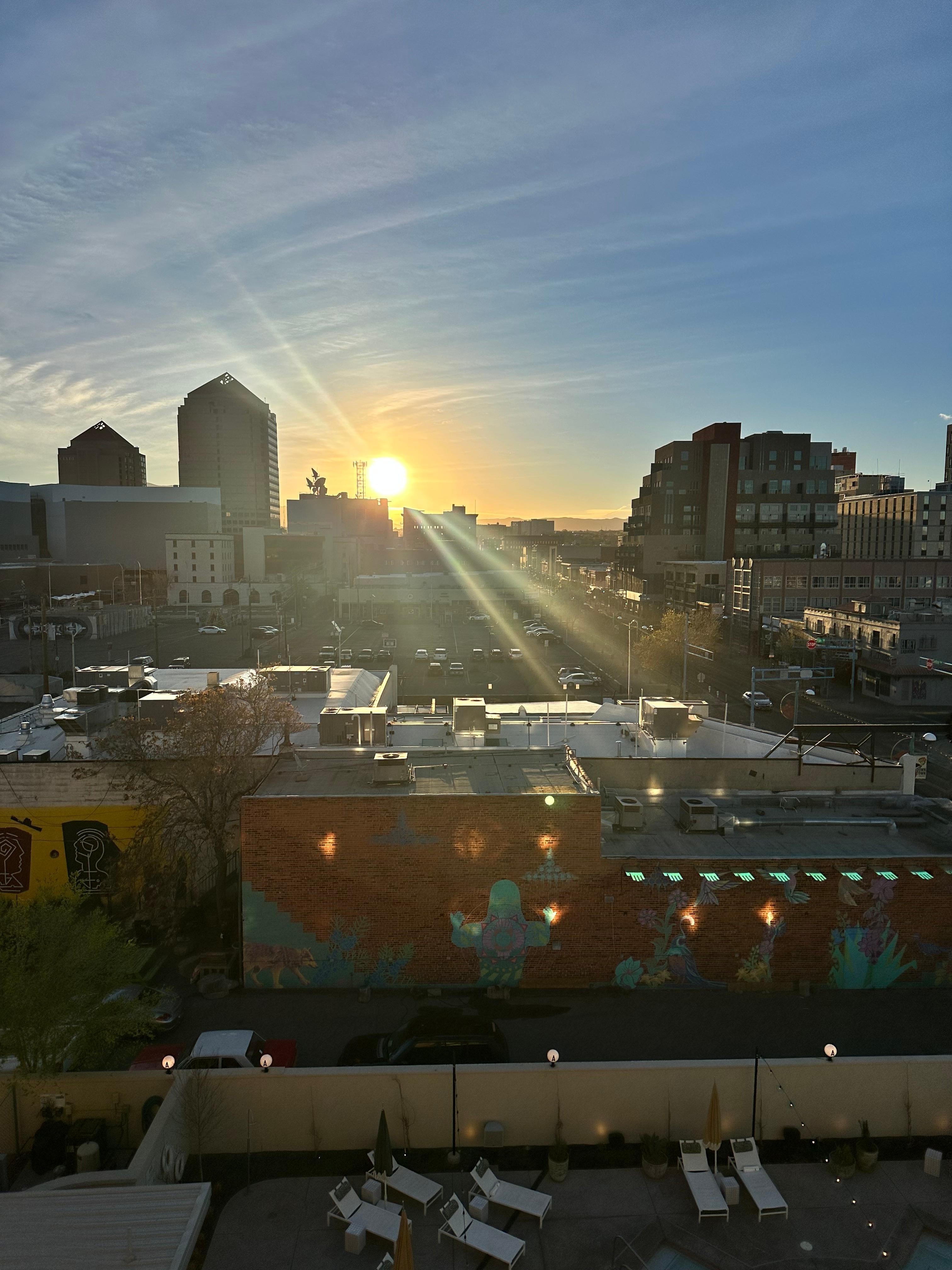 Better side, much more quiet and calm. On the 6th floor.