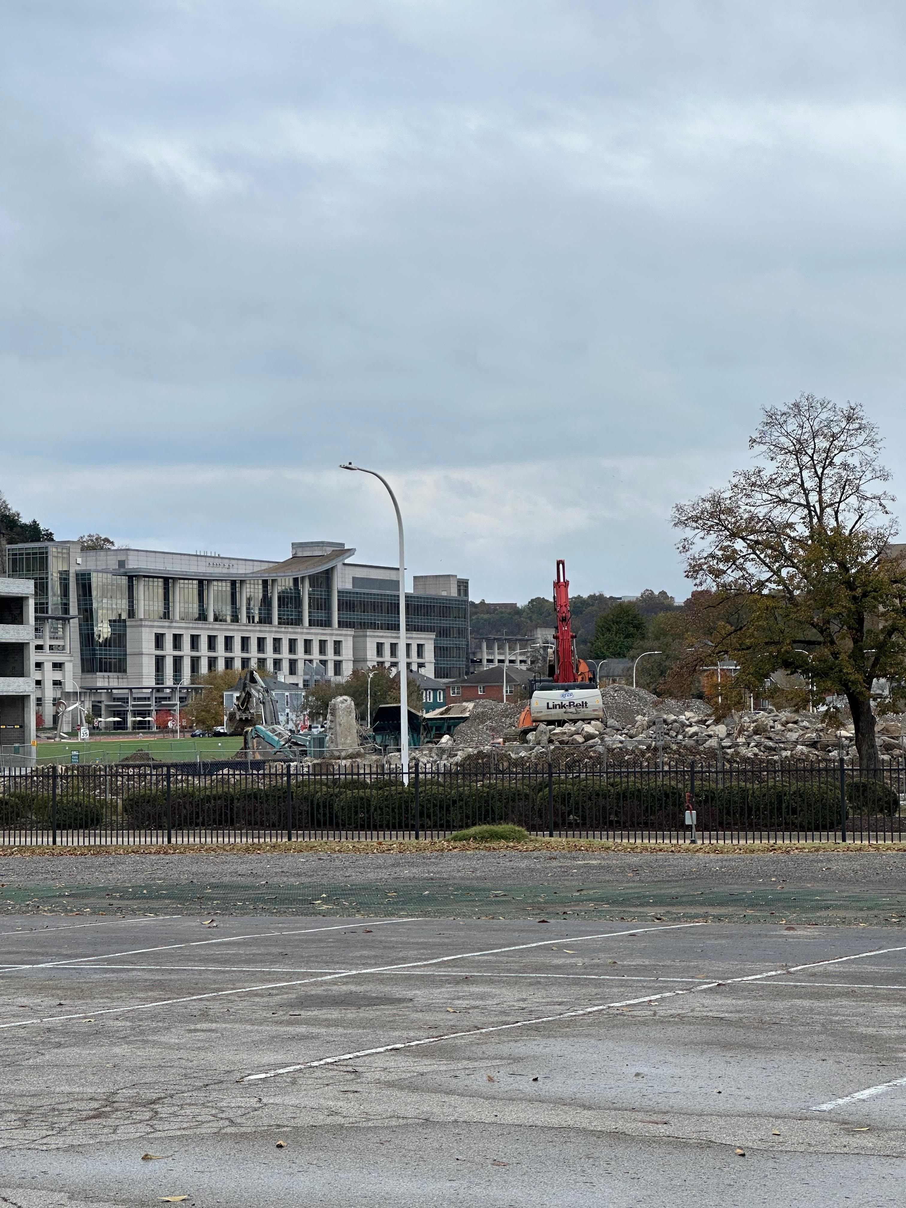 Construction next door
