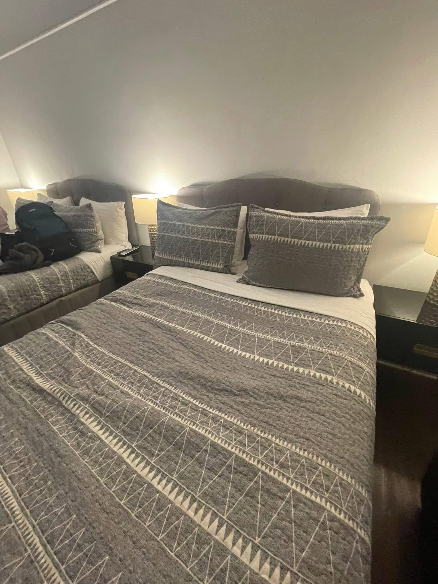 Habitación limpia y cómoda