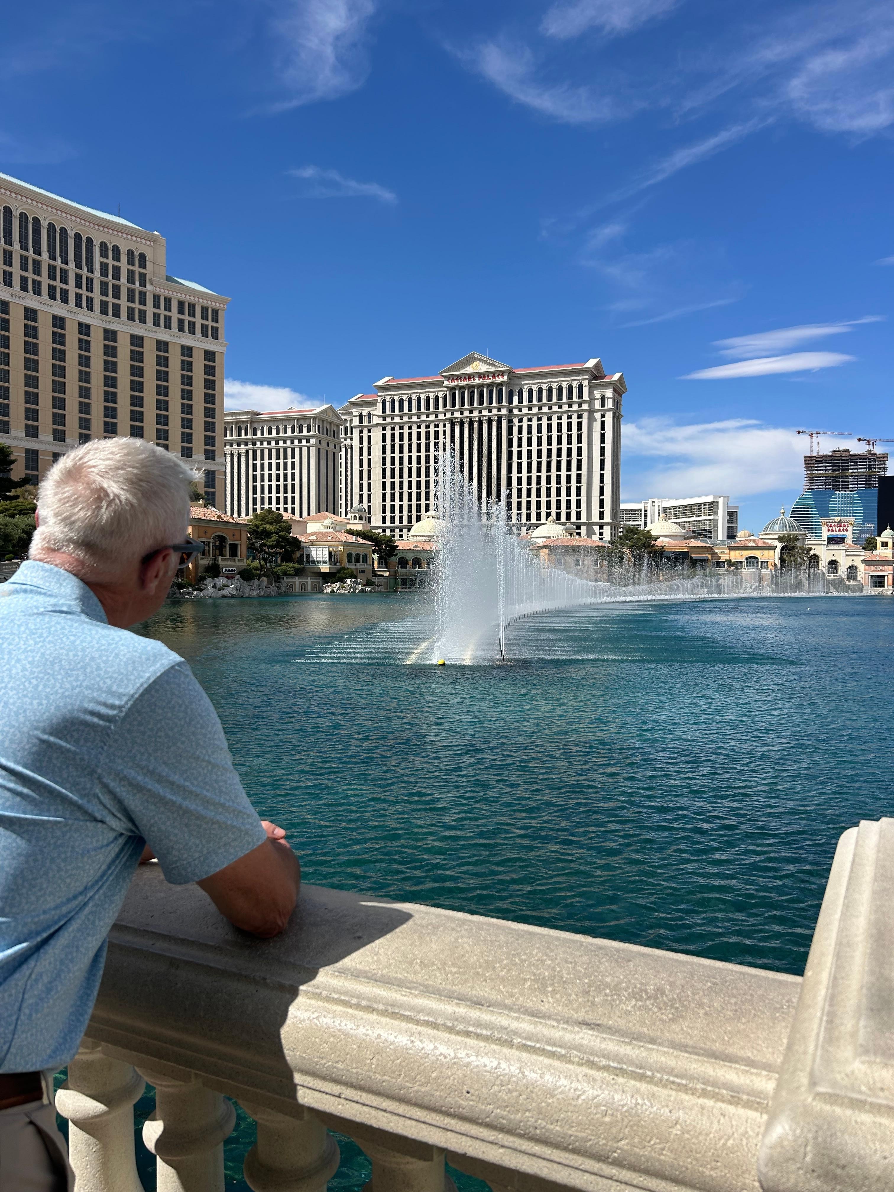 The fountain and music was magical ! 