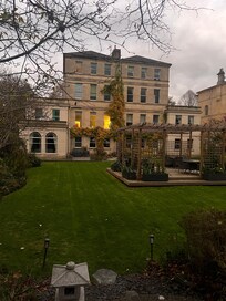 Hanging in the garden of the hotel