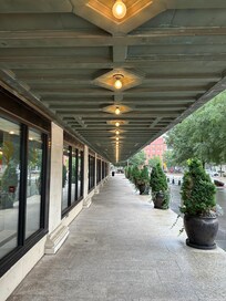 Front of hotel
