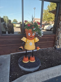 Cute welcoming decoration