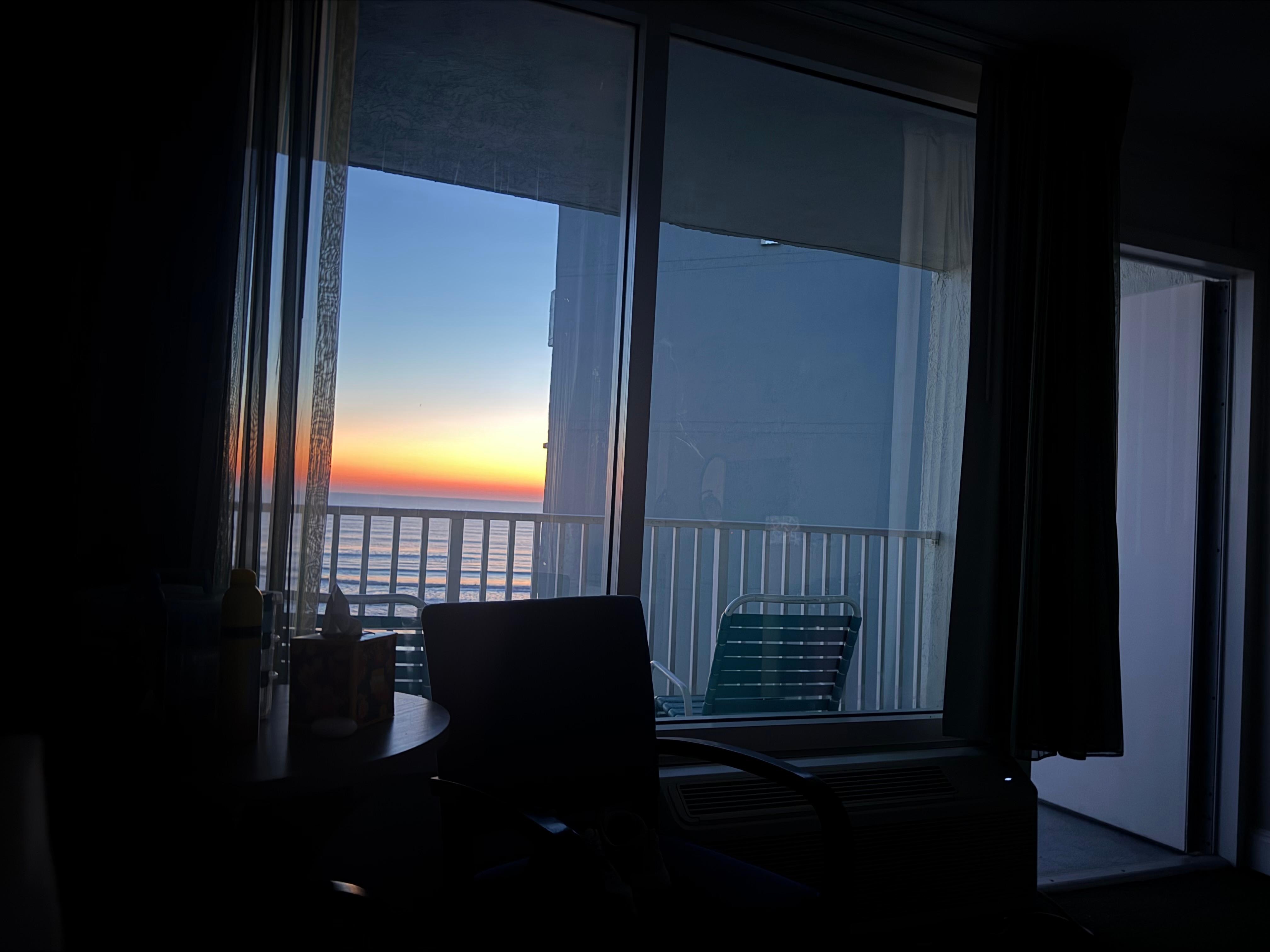 Sunrise from the 6th floor