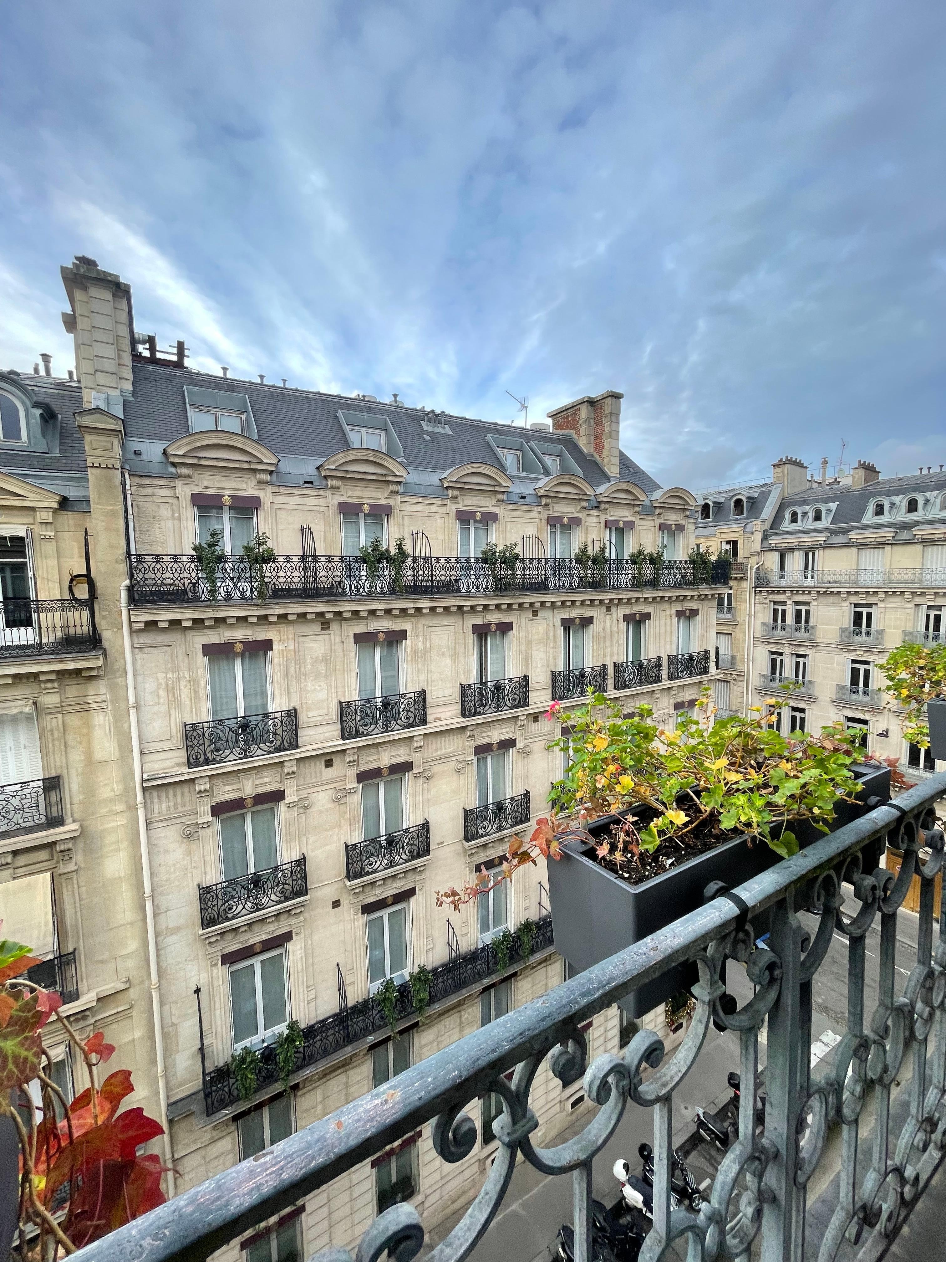 Beautiful outside view from the balcony 