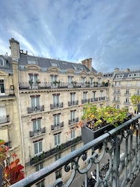 Beautiful outside view from the balcony