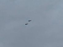 Enjoyed seeing jets while on patio