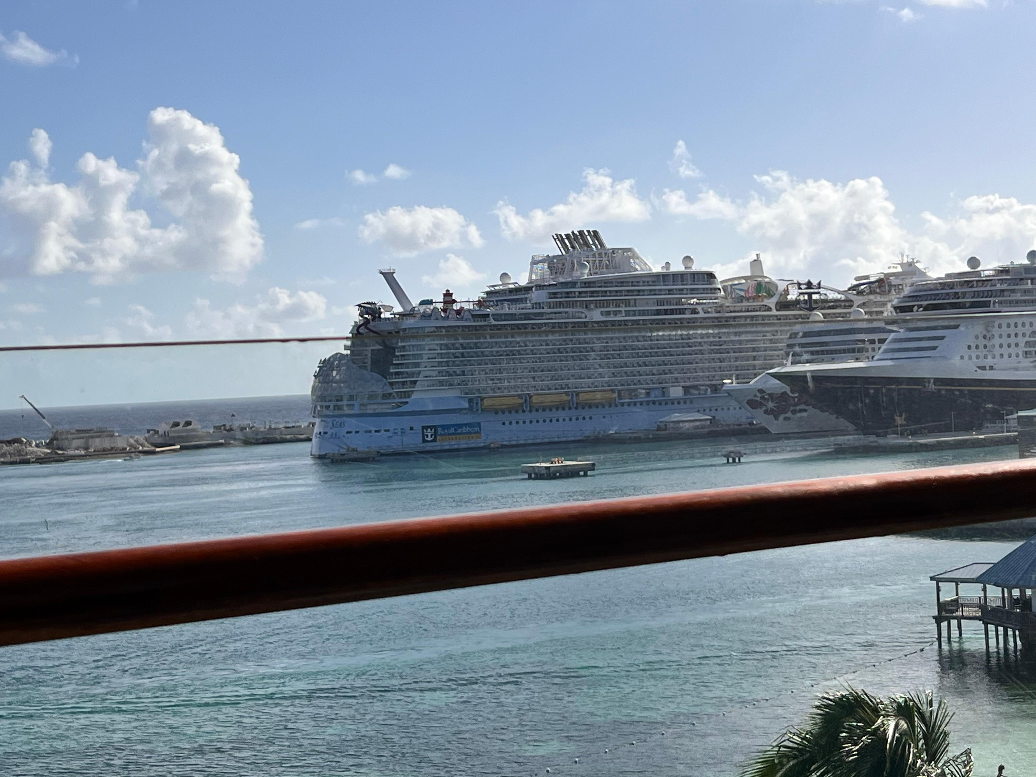View from our balcony