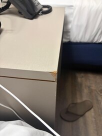 Destroyed furniture