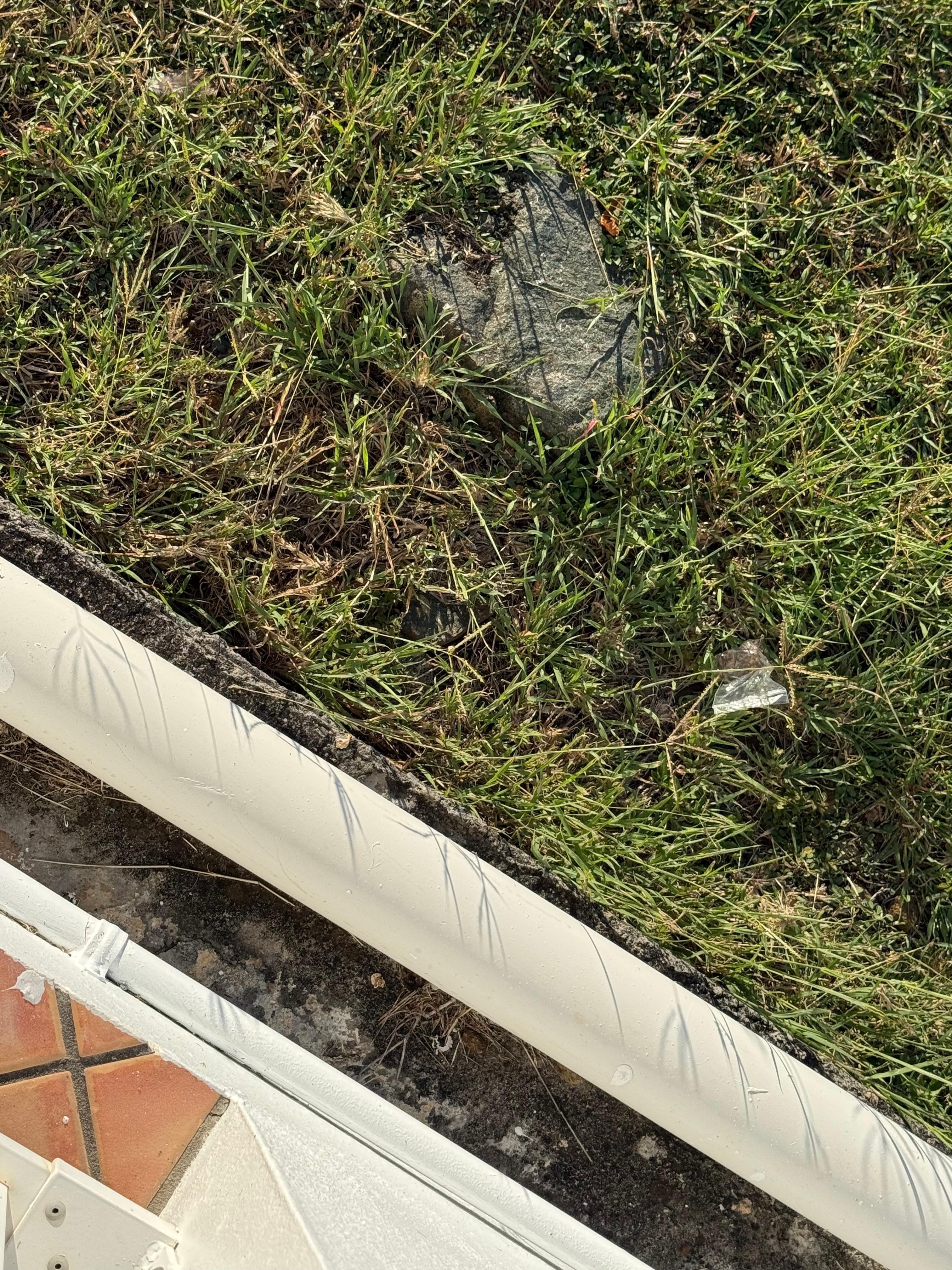 Baggies of tobacco and weed, rolling papers, general trash also 