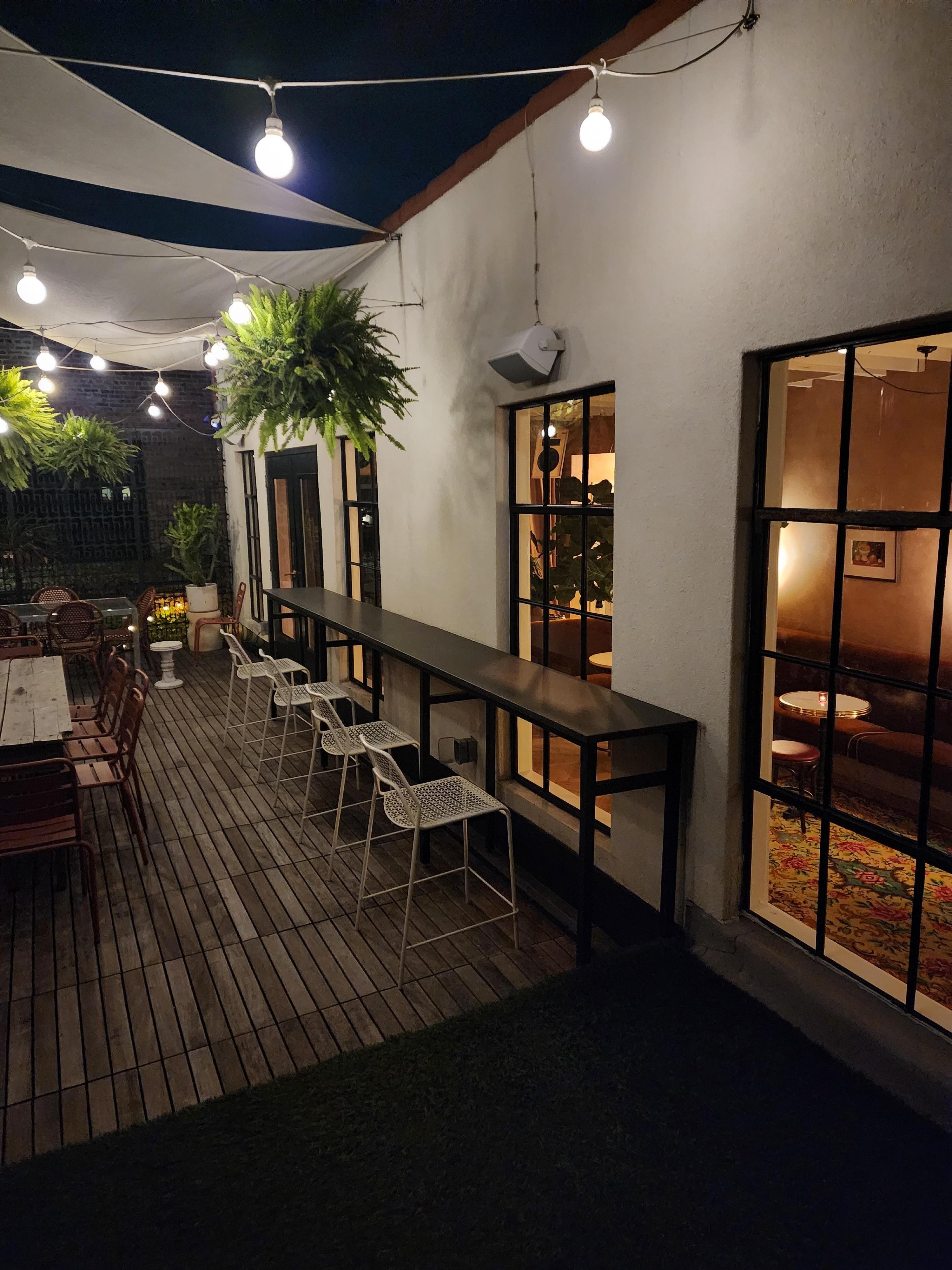  Balcony located just off common area 