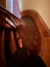 Staircase to 2nd floor!