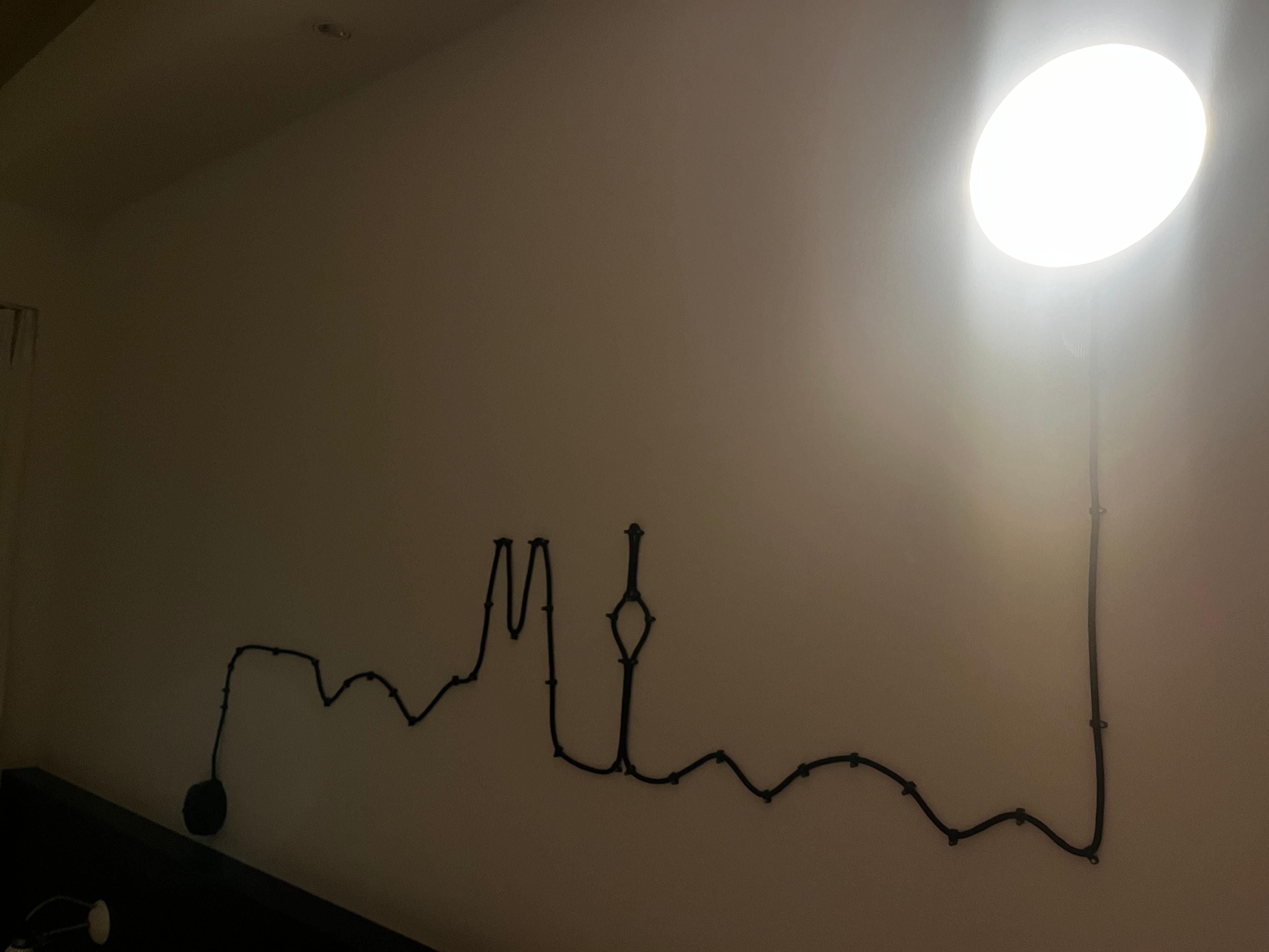 Cologne skyline power cord to the very cool moon lamp