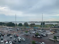 View looking towards the Mississippi River