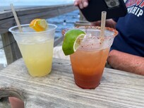 The pier makes refreshing beverages to quench your thirst!