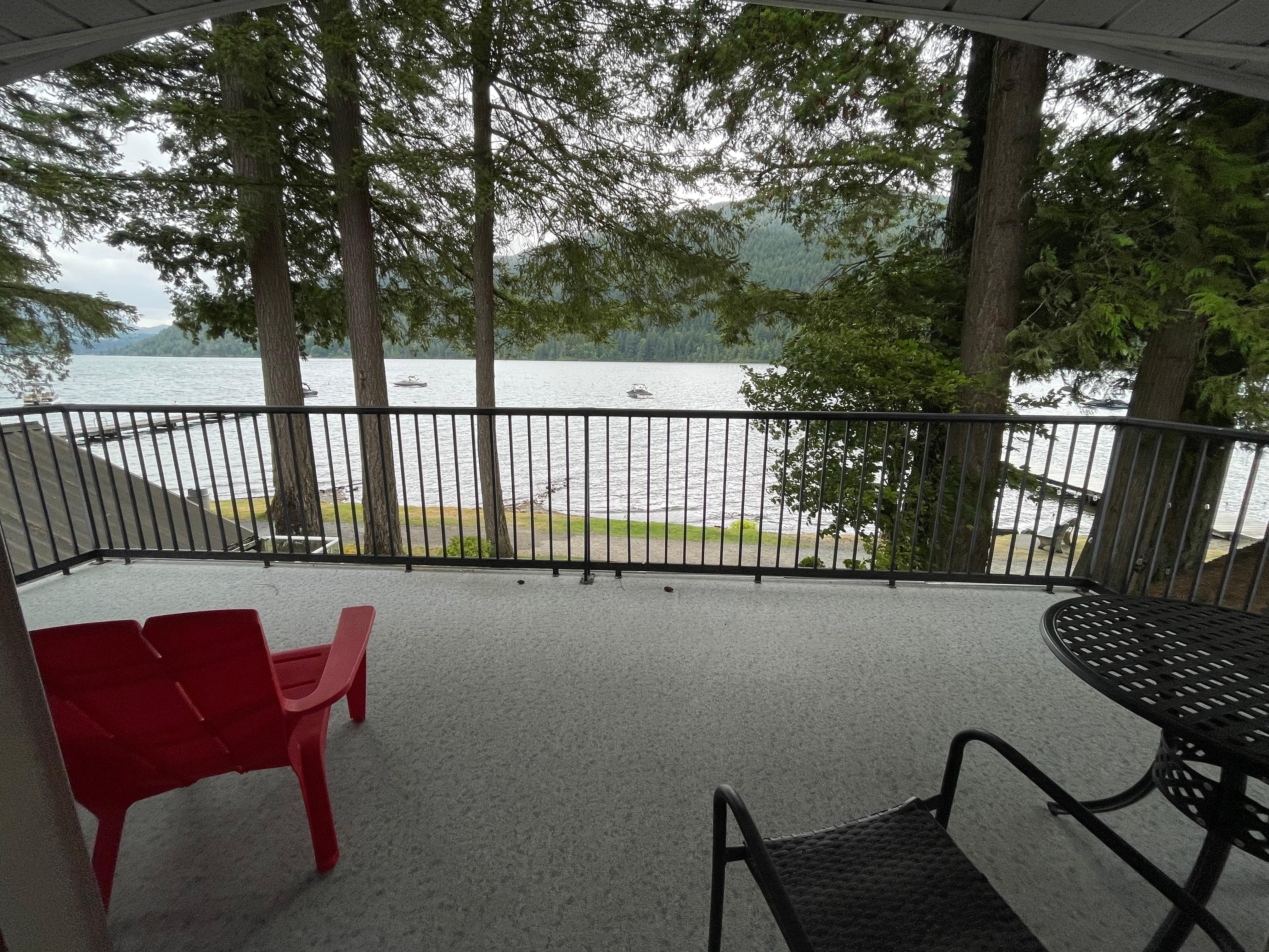 View from patio off master suite