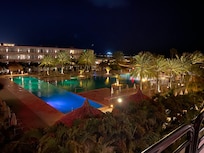 Main pool at night