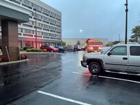 All guests were evacuated due to gas smell.
