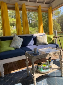 Lovely screen porch