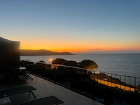 Sunset from the terrace