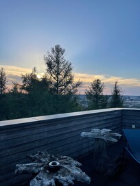 Rooftop view.