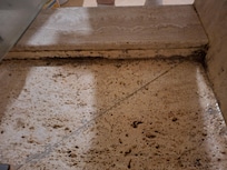 Schwarzer Schimmel Dusche Bad