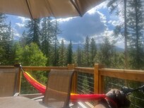 Hammock time on deck.