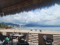 Such a nice view while having breakfast and then the bumblebees start attacking you