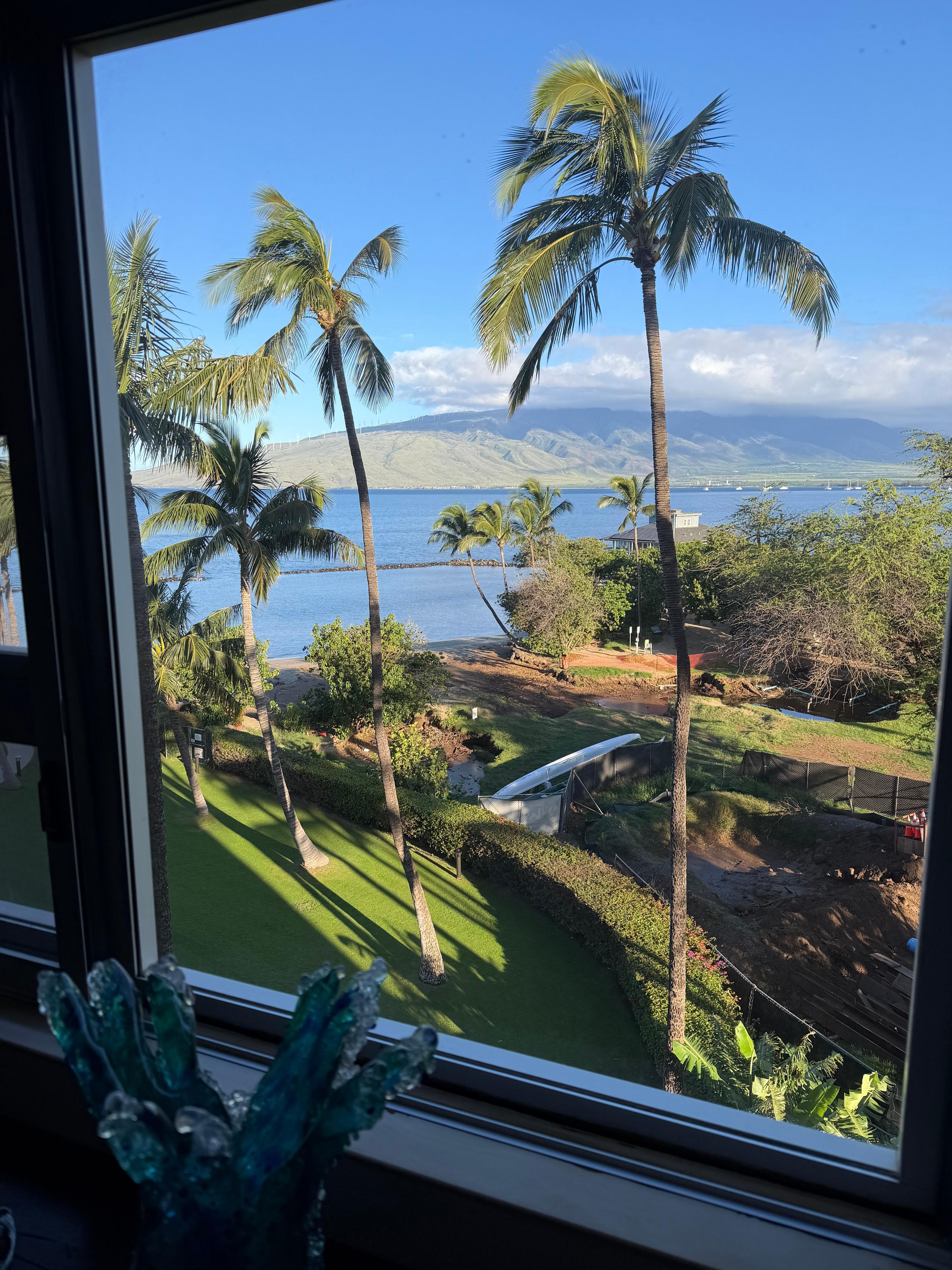 View from master bedroom