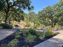 Poolside Back yard view