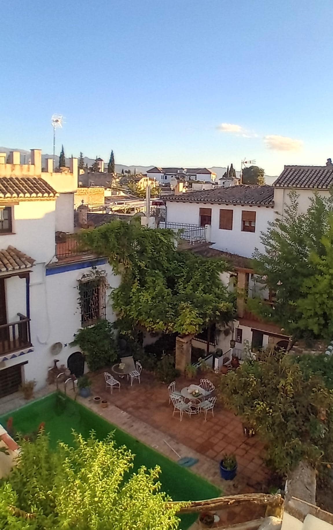 View from the house terrace