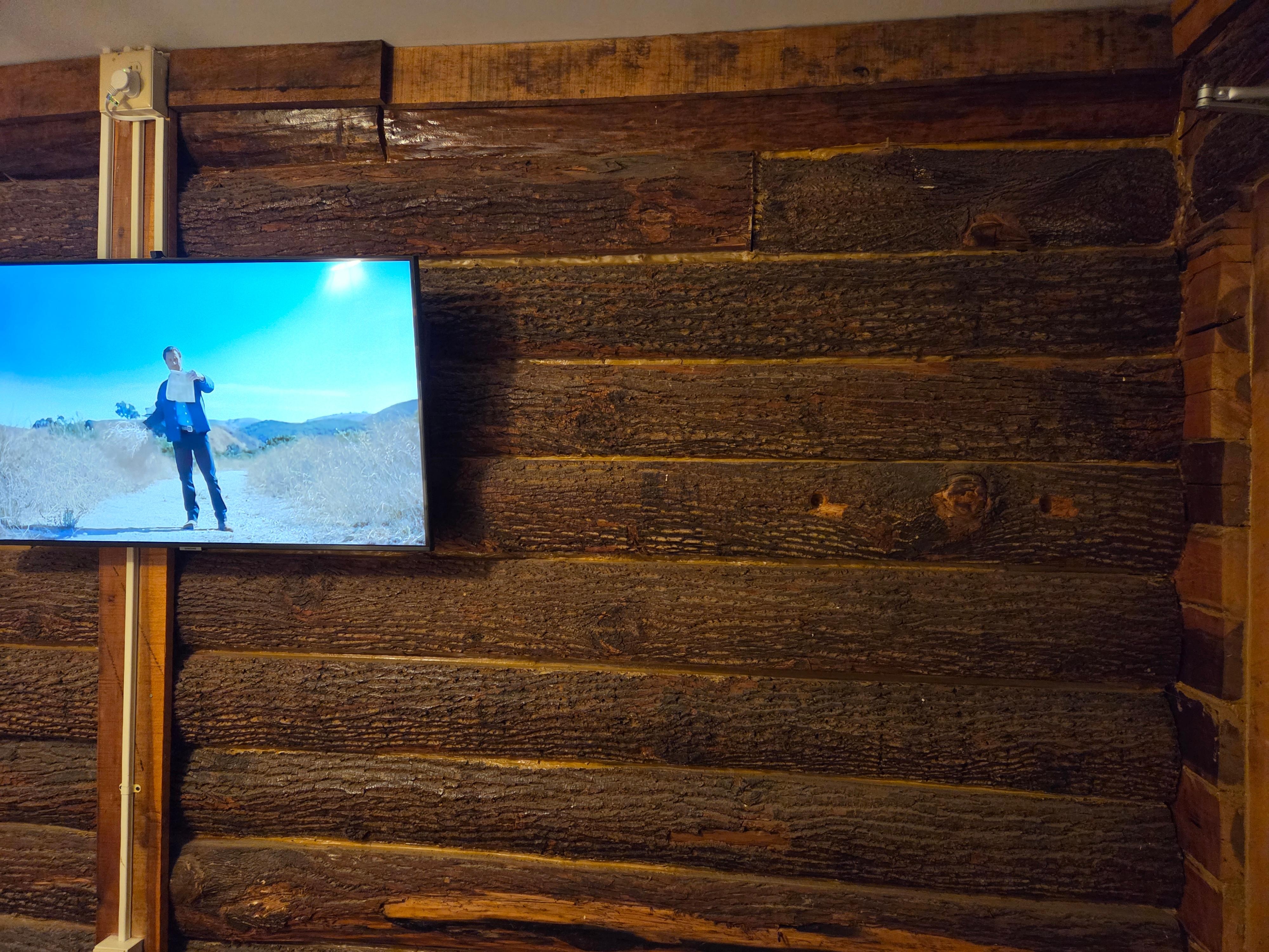 Authentic wood in our room