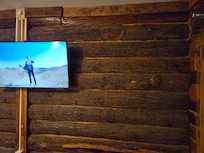 Authentic wood in our room