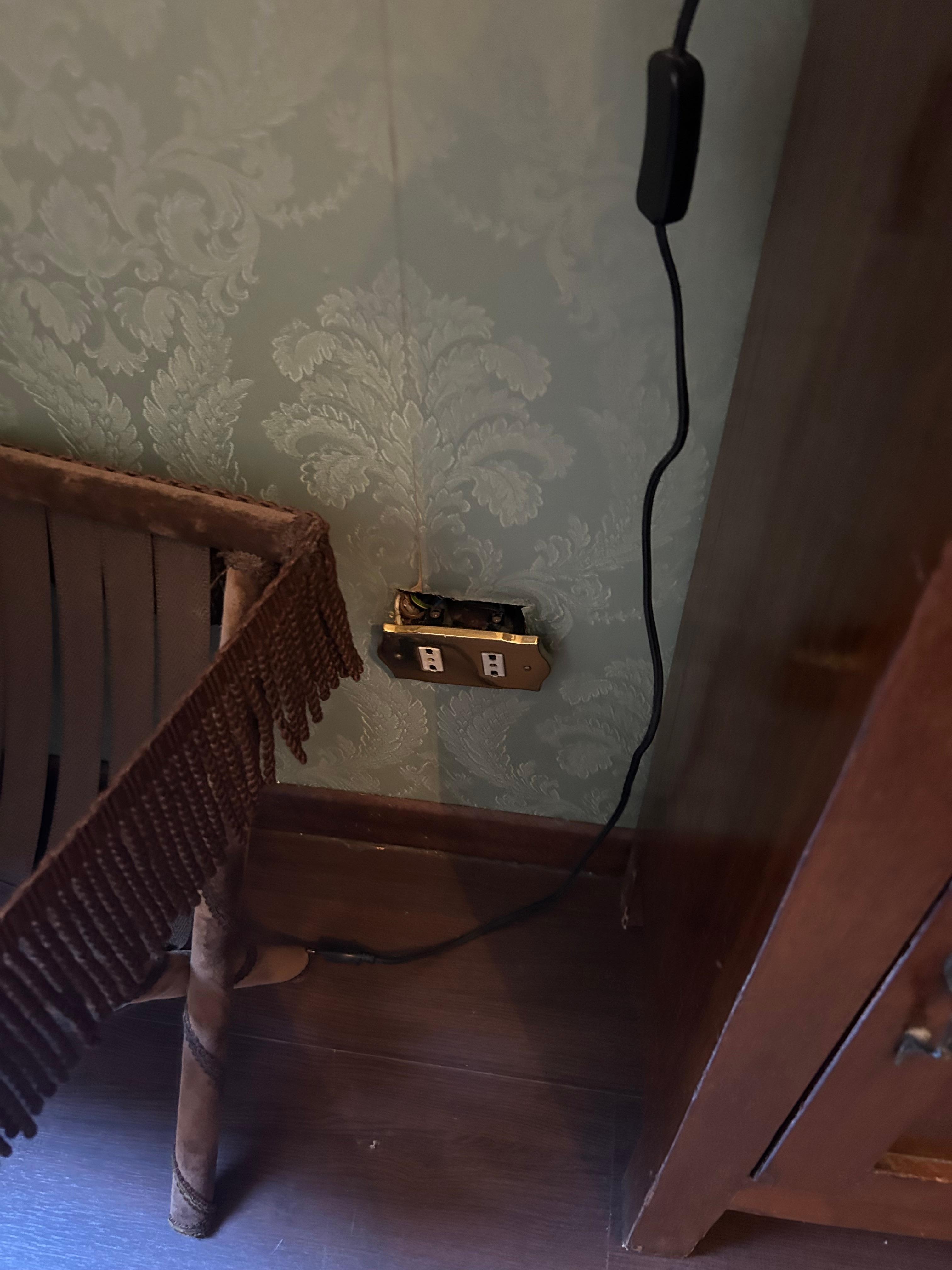 Prise pendante de la 1 ère chambre