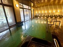Inside onsen