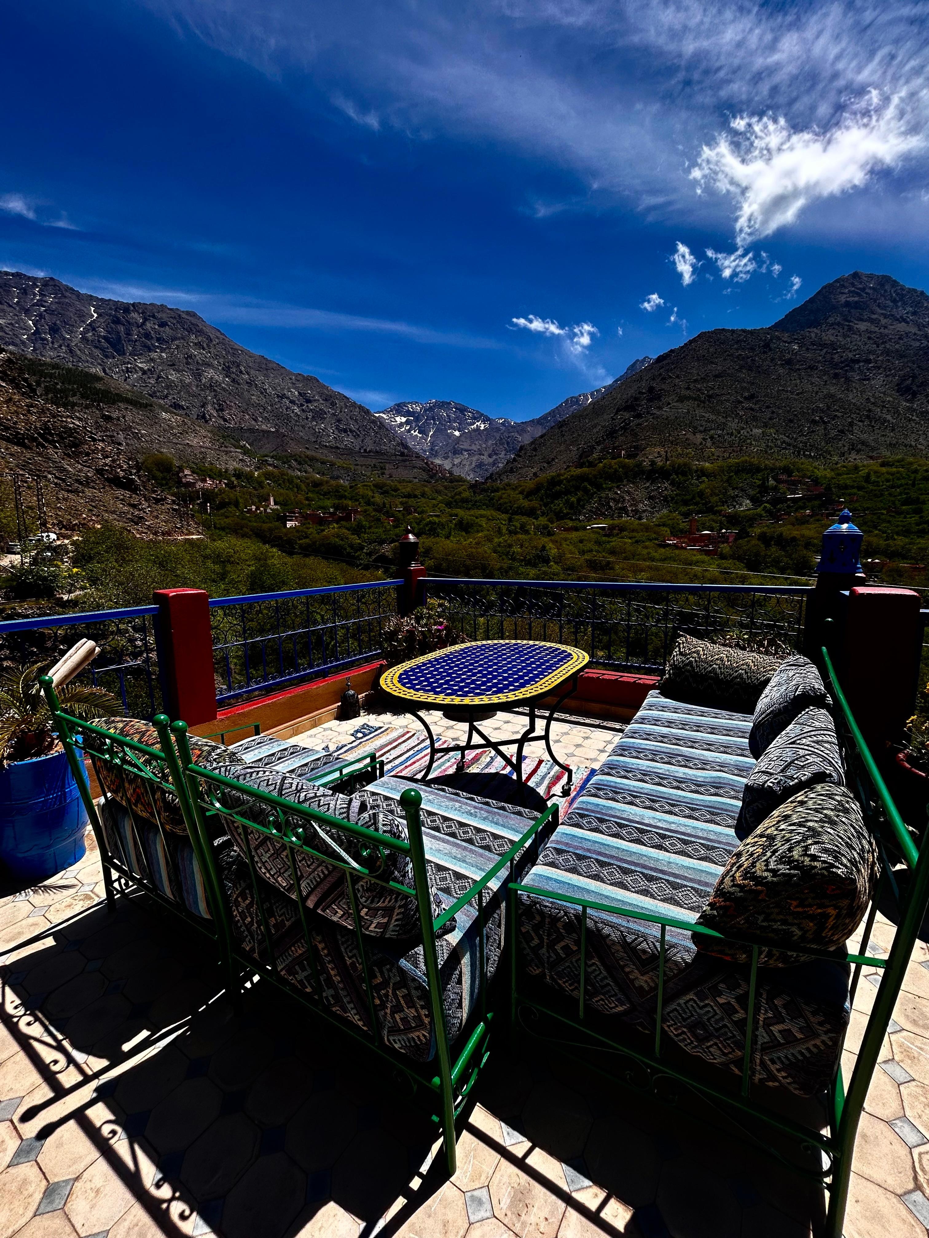 Lunch view.