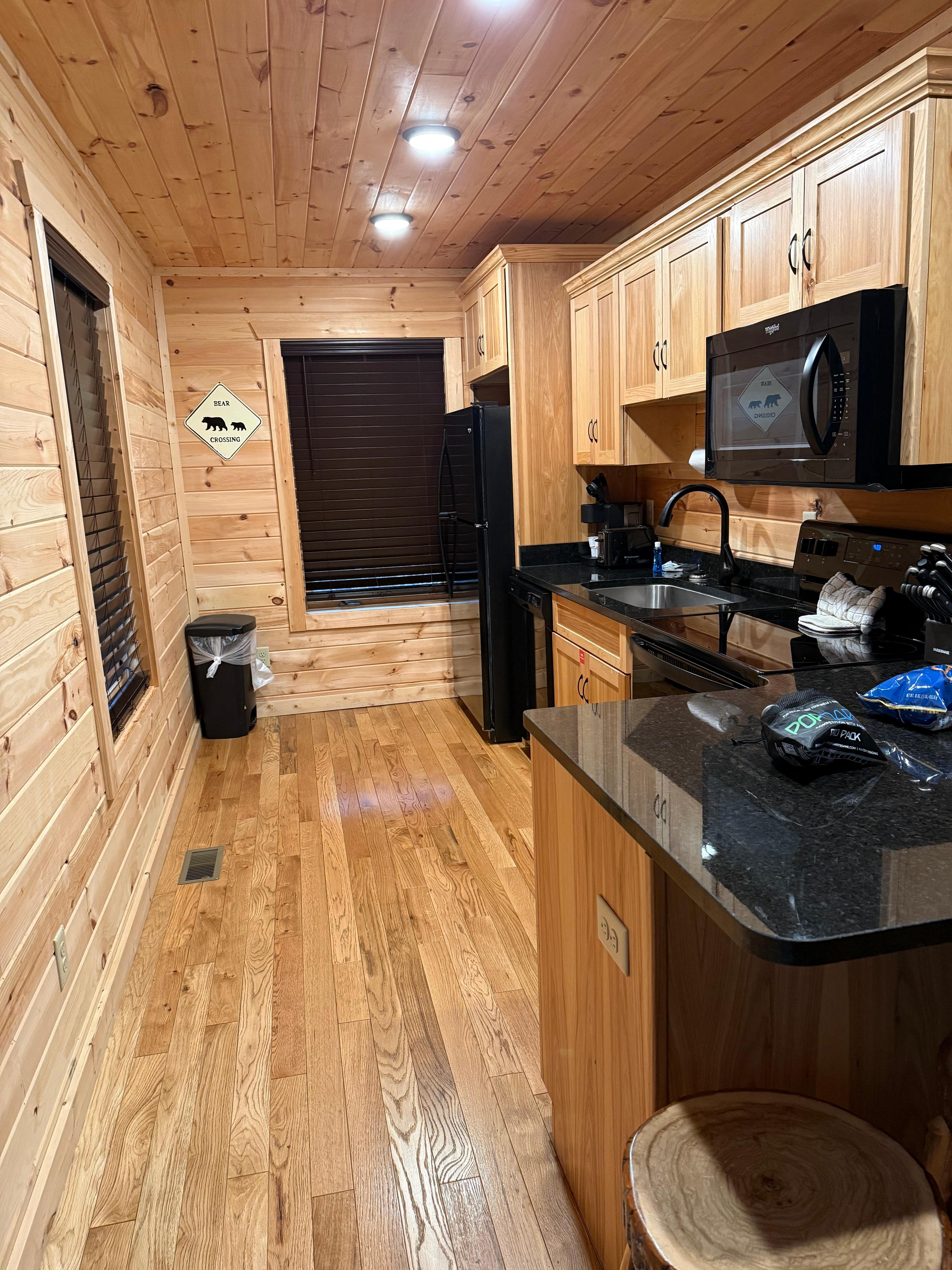 Kitchen area cabin 6